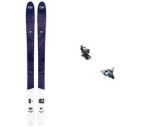 Zag - Ski touring bindings - Pack Ubac 102 2025 for Men - Purple Purple 188 cm