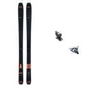Zag - Ski touring bindings - Touring Ski Set Adret 85 2024 for Men in Aluminium - Black Black 166 cm.172 cm.178 cm.155 cm