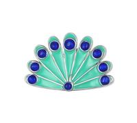 ZAG STORE - Official Miraculous Ladybug - Miraculous Peacock Camouflage Brooch