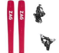 Zag - Backcountry skis - Ubac 89 2027 Warm Red for Men in Wood - Size 176 cm Red 176 cm