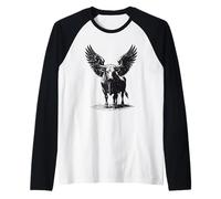 Zagan The Winged King Raglan Baseball Tee