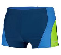 Zagano Adam Lipski - Extremely durable men's swimming trunks, tight-fitting, swimming shorts with high Lycra content, classic to modern motifs, S - 3XL - Blue - XX-Large