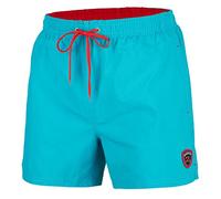 Zagano Men's Quick-Drying Swimming Trunks Men Boys Swimming Trunks Board Shorts for Men Sports Trousers Short Swimming Trunks Men Long S-6XL, Made in the EU, Peacock blue, 6XL