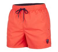 Zagano Men's Quick-Drying Swimming Trunks Men Boys Swimming Trunks Board Shorts for Men Sports Trousers Short Swimming Trunks Men Long S-6XL, Made in the EU, Carrot Red, 6XL