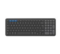 Zagg 103211034 Multi-pairing Mid Size Keyboard with Wireless Charging Black