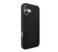 ZAGG Luxe Snap Graphene-Reinforced Case for iPhone 16 Plus [6.7-Inch], MagSafe Compatible, Slim and Comfortable Design, Shockproof Phone Back Cover (Black)