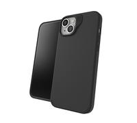 ZAGG Manhattan Snap Graphene-Reinforced Case for iPhone 14 Plus and iPhone 15 Plus [6.7-Inch], MagSafe Compatible, Slim Soft Design, Shockproof Phone Back Cover (Black)