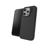 ZAGG Manhattan Snap Graphene-Reinforced Case for iPhone 15 Pro [6.1-Inch], MagSafe Compatible, Slim Soft Design, Shockproof Phone Back Cover (Black)