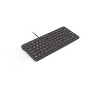 ZAGG Connect 12-Inch Compact Wired Keyboard with Lightning Connector, Optimized Typing Experience, Compatible with macOS & iOS (Charcoal)