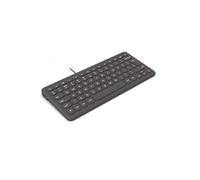 ZAGG Connect 12-Inch Compact Wired Keyboard with Lightning Connector, Optimized Typing Experience, Compatible with macOS & iOS (Charcoal)