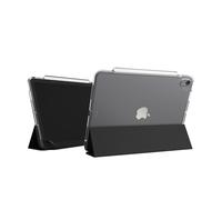 ZAGG Crystal Palace Folio Graphene-Reinforced Case with Stand Function for iPad Air 11 [2024] [11-Inch], Anti-Yellowing, Pencil Storage, Shockproof Folio Cover (Transparent)