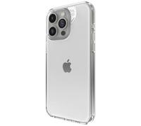 ZAGG Crystal Palace Graphene-Reinforced Case for iPhone 15 Pro Max [6.7-Inch], Anti-Yellowing, Ultra Slim Comfortable Design, Shockproof Phone Back Cover (Transparent)