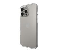 ZAGG Crystal Palace Graphene-Reinforced Case for iPhone 16 Pro Max [6.9-Inch], Anti-Yellowing, Minimalist Design, Scratch-Resistant, Secure Grip, Shockproof Phone Back Cover (Transparent)