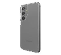 ZAGG Crystal Palace Graphene-Reinforced Case for Samsung Galaxy S24 Plus [6.2-Inch], Anti-Yellowing, Ultra Slim Comfortable Design, Shockproof Phone Back Cover (Transparent)