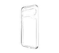 ZAGG Crystal Palace Graphene-Reinforced Case for Google Pixel 9 and Pixel 9 Pro [6.3-Inch], Wireless Charger Compatible, Anti-Yellowing, Shockproof Phone Back Cover (Transparent)