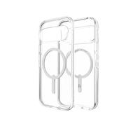 ZAGG Crystal Palace Snap Graphene-Reinforced Case for Google Pixel 10 & 10 Pro [6.3-Inch], MagSafe Compatible, Anti-Yellowing, Scratch-Resistant, Shockproof Phone Back Cover (Transparent)