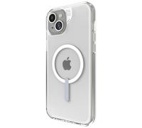 ZAGG Crystal Palace Snap Graphene-Reinforced Case for iPhone 14 Plus and iPhone 15 Plus [6.7-Inch], MagSafe Compatible, Anti-Yellowing, Shockproof Phone Back Cover (Transparent)