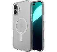 ZAGG Crystal Palace Snap Graphene-Reinforced Case for iPhone 16 Plus [6.7-Inch], MagSafe Compatible, Anti-Yellowing, Scratch-Resistant, Shockproof Phone Back Cover (Transparent)