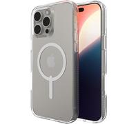 ZAGG Crystal Palace Snap Graphene-Reinforced Case for iPhone 16 Pro Max [6.9-Inch], MagSafe Compatible, Anti-Yellowing, Scratch-Resistant, Shockproof Phone Back Cover (Transparent)