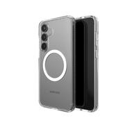 ZAGG Crystal Palace Snap Graphene-Reinforced Case for Samsung Galaxy S25 Plus [6.7-Inch], MagSafe Compatible, Anti-Yellowing, Scratch-Resistant, Shockproof Phone Back Cover (Transparent)