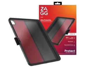 ZAGG Denali iPad Pro 11-inch (M4) Case - Drop-Resistant up to 6.5 ft with Snap-On Screen Protector, Infinity Angle Stand, and Recycled Materials