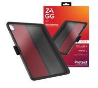 ZAGG Denali iPad Pro 13-inch (M4) Case - Drop-Resistant up to 6.5 ft with Snap-On Screen Protector, Infinity Angle Stand, and Recycled Materials