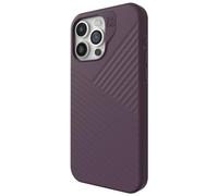 ZAGG Denali Snap iPhone 15 Pro Max Phone Case - Drop Protection (16ft/5m), Dual Layer Textured Cell Phone Case for iPhone 15, No-Slip Design, MagSafe Phone Case, Purple
