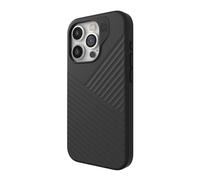 ZAGG Denali Snap iPhone 15 Pro Phone Case - Drop Protection (16ft/5m), Dual Layer Textured Cell Phone Case for iPhone 15, No-Slip Design, MagSafe Phone Case, Black