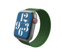 ZAGG Gear 4 Braided Watch Strap for Apple Watch, Stylish, Nylon, Comfort, (41/40/38 mm) (Forest Green)