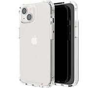 ZAGG Gear 4 Crystal Palace D30 Protective Case for iPhone 13, 5G, Slim, Shockproof, Wireless Charging, MagSafe, (Clear)