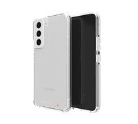 ZAGG Gear 4 Crystal Palace D30 Protective Case for Samsung Galaxy S22, 5G, Slim, Shockproof, Wireless Charging, MagSafe, (Clear)