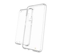 ZAGG Gear 4 Crystal Palace D30 Protective Case for Samsung Galaxy S22+, 5G, Slim, Shockproof, Wireless Charging, MagSafe, (Clear)