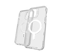 ZAGG Gear 4 Crystal Palace Snap D30 Protective Case for iPhone 12 Pro Max, 5G, Slim, Shockproof, Wireless Charging, MagSafe, (Clear)