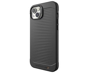 ZAGG Gear 4 Havana D30 Protective Case Compatible with iPhone 14 Max, Slim, Shockproof, Wireless Charging, (Black)