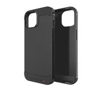 ZAGG Gear 4 Havana D30 Protective Case for iPhone 13, Slim, Shockproof, Wireless Charging, (Black)
