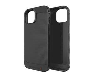 ZAGG Gear 4 Havana D30 Protective Case for iPhone 13, Slim, Shockproof, Wireless Charging, (Black)