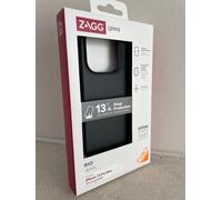 ZAGG Gear 4 Rio D30 Protective Case Compatible with iPhone 14 Pro Max, Shockproof, MagSafe Compatible, Wireless Charging, 5G, (Black)