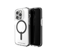 ZAGG Gear 4 Santa Cruz Snap D30 Protective Case Compatible with iPhone 14 Pro, Slim, Shockproof, Wireless Charging, MagSafe Compatible, (Black)