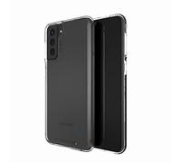 ZAGG Gear4 Crystal Palace D30 Protective Case for Samsung Galaxy S21+, 5G, Slim, Shockproof, Wireless Charging, (Clear)