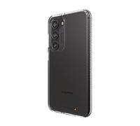 ZAGG Gear4 Crystal Palace D30 Protective Case for Samsung Galaxy S23, 6.1in, Slim, Shockproof, Wireless Charging, Advanced Impact Protection, Solid Grip, Lightweight, (Clear)