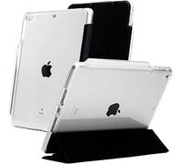Zagg Gear4 Crystal Palace Folio for 10.2-inch iPad (Gen 7, 8 & 9) - Clear Case with D3O Crystalex, Foldable Stand, 6.5 ft Drop Protection