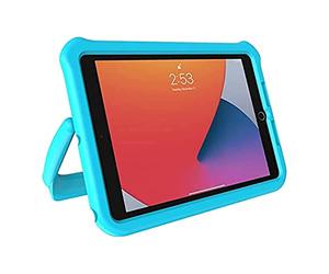 ZAGG Gear4 D3O Orlando Protective Case for iPad 10.2 Inches, Kid-friendly, Stand, Shockproof, (Blue)