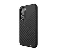 ZAGG Gear4 Denali D30 Protective Case for Samsung Galaxy S23, 6.1in, Slim, Enhanced Back Protection, Ultimate Impact, Textured Finish, Wireless Charging, (Black)