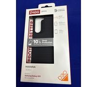 ZAGG Gear4 Havana D30 Protective Case for Samsung Galaxy S23, 6.1in, Slim, Shockproof, Impact Protection, Wireless Charging, Lightweight, Reinforced Edges, Eco-Friendly Case, (Black)