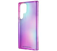 ZAGG Gear4 Milan D30 Protective Case for Samsung Galaxy S23 Ultra, 6.8in, Sleek, Slim, Shockproof, Scratch-Resistant, Solid Grip, Wireless Charging, (Aurora Transparent)