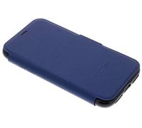 ZAGG Gear4 Oxford Folio Case with Improved Shock Protection (D3O Protected), Stand Function and Card Slots, Slim and Durable, Compatible with iPhone X - Blue
