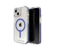 ZAGG Gear4 Santa Cruz Snap D30 Protective Case Compatible with iPhone 14, Slim, Shockproof, Wireless Charging, MagSafe Compatible, (Periwinkle)