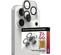 ZAGG Glass Elite iPhone Camera Lens Protector for iPhone 17 - Camera Frame, Maximum Impact & Scratch Protection, Anti-Reflective Technology, Smudge-Resistant, Precise Fit