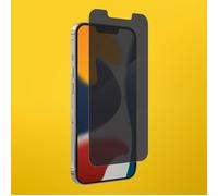 ZAGG InvisibleShield Glass Elite Privacy Screen Protector for iPhone 13/13 Pro & iPhone 14, Slim Design, Anti-microbial, Impact Protection, Smudge Free, Scratch Resistant