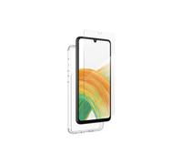 ZAGG Glass Screen Protector & Clear Case Bundle for Samsung Galaxy A33 5G, Shockproof, Wireless Charging, Slim, (Clear)